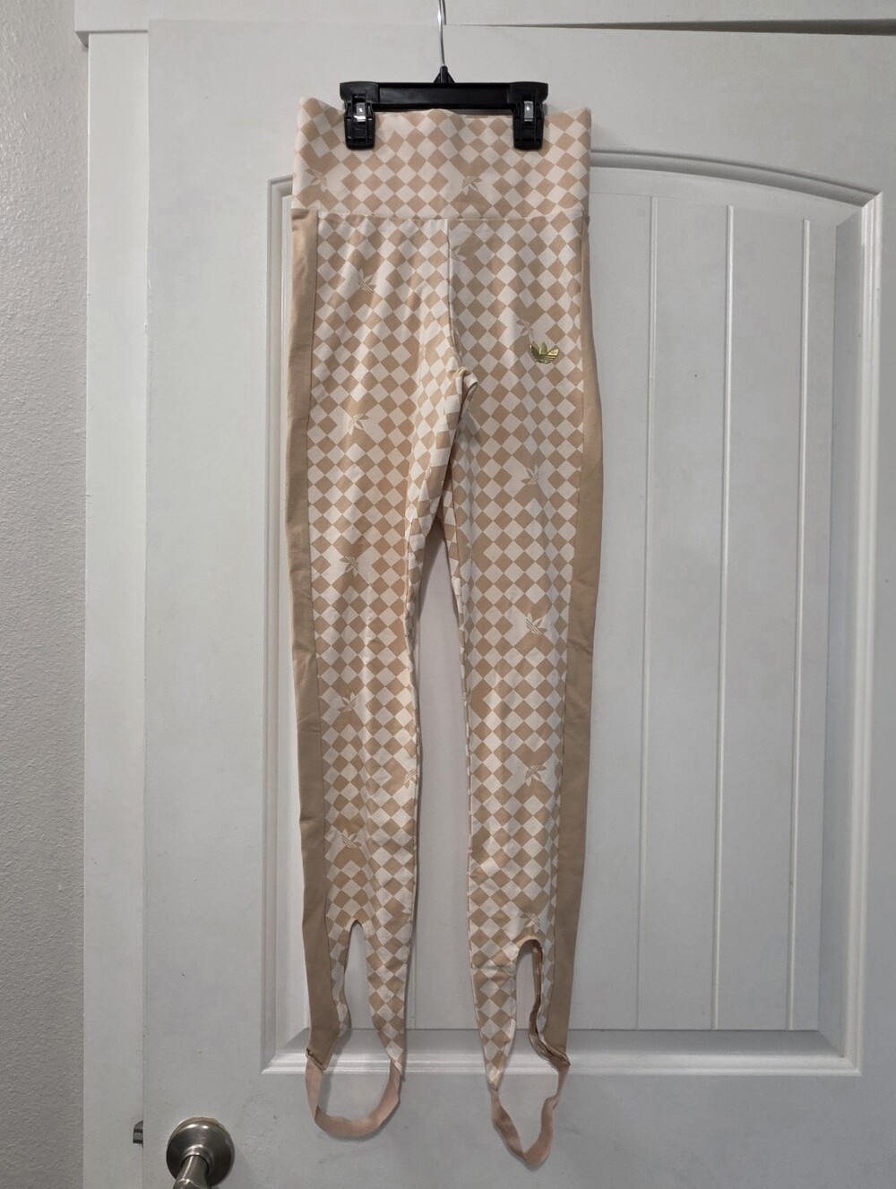 Adidas Checkerboard Stirrup Leggings